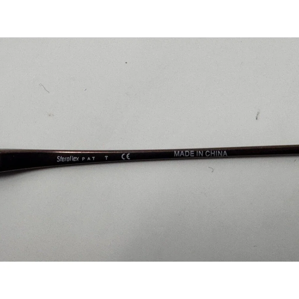 Steroflex 2197 355 Eyeglass Frames 54-18-140 Brown Tortoise